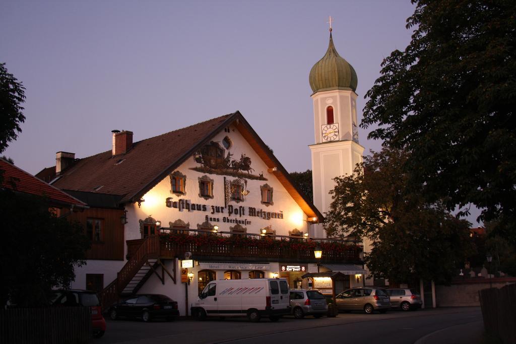 Metzgerei Gasthof Oberhauser - Hotel Zur Post Egling Exterior foto